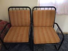 iron body single seater sofa chairs 0