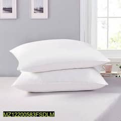 2pc polyester bed pillows set