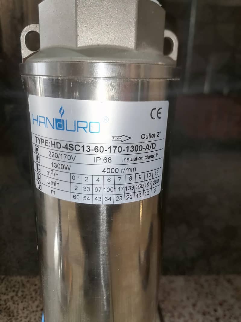 Solar opreated Dc submersible Pump 1",1.5",2",3" 2