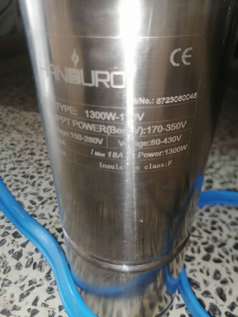 Solar opreated Dc submersible Pump 1",1.5",2",3" 5