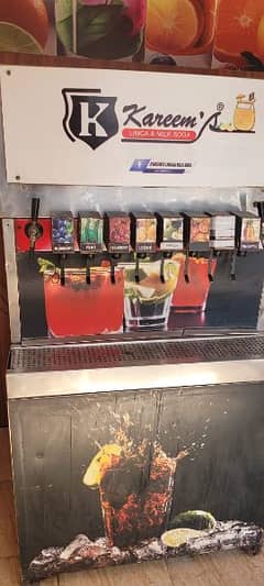 Soda machine with all items for sale 03123323456 0