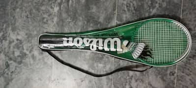 New Wilson badminton rackets