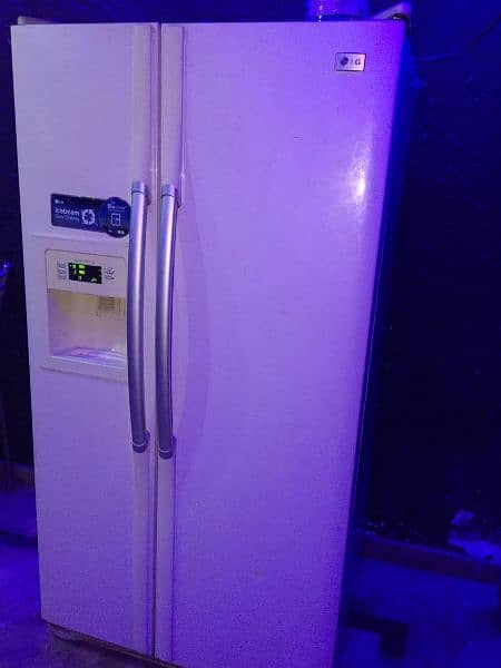 LG double door fridge 1