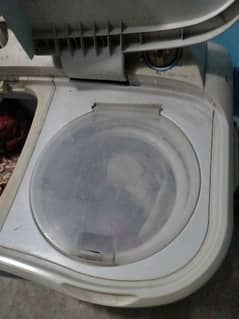 hair washing machine with dryer.