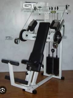 Techno gym/Pullover machine/imported Italian brand/Gym equipment