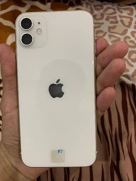 iphone 11 64gb JV 10/10 Condition Full Original Phone White colour 8