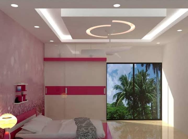 False Ceiling work, Hoom Decor , Pop false Ceiling services 2