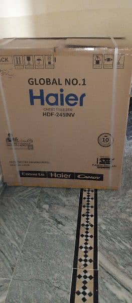 Haier freezer HDF 245 inverter 3