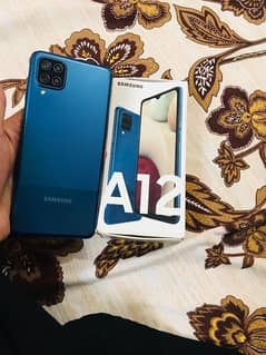 Samsung A12 (4/64)with box