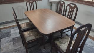 6 chairs dining table 0