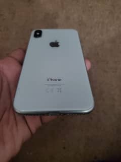 iPhone X white Color 64 GB water pack no