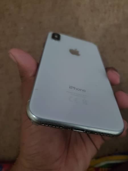 iPhone X white Color 64 GB water pack non pta 7