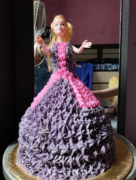 barbie cake 1
