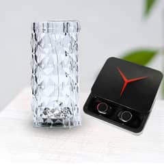 (deal Pack Of 2) Crystal lamp and m90 earbuds