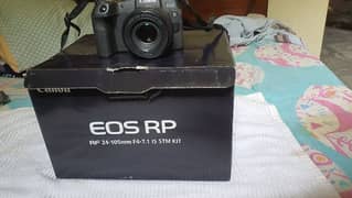 canon rp  sc 3k + canon RF 50mm lens new condition