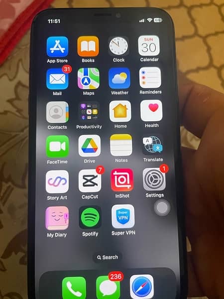 IPHONE X 256gb 0