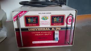 Universal Automatic Voltage Stabilizer A-70 (7000 Watts) 0