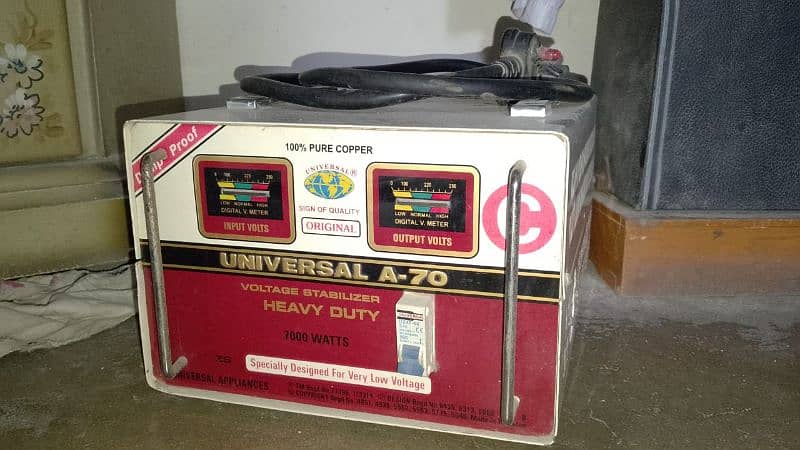 Universal Automatic Voltage Stabilizer A-70 (7000 Watts) 2