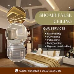 False Ceiling work, Hoom Decor , Pop false Ceiling services