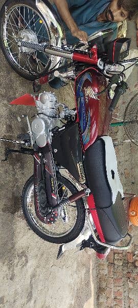 honda CD 70 original document clear 7420km drive 1