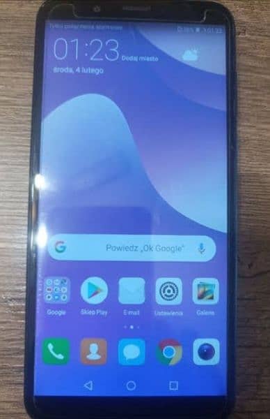 HUAWEI Y 7 PRIME 2018 03355666632 WITH ORIGINAL IMEI BOX 0