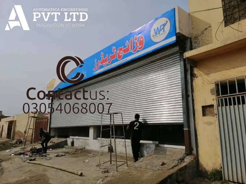 automatic motorzied roller shutter doors 0