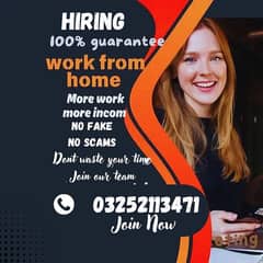 Online Job/Full-Time/Part Time/Home Base Job/Work from home