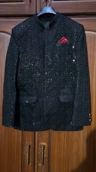 Prince Coat Black ( Medium Size ) 2