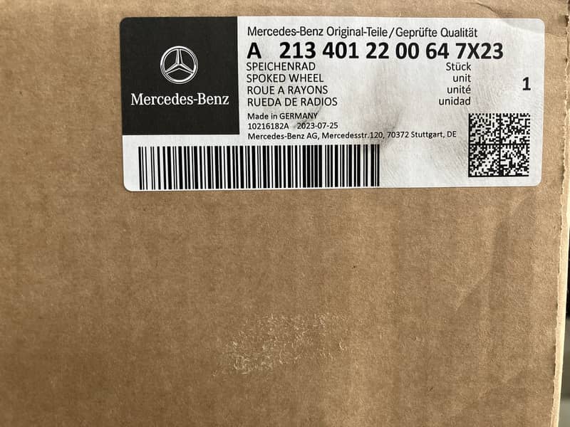 Mercedes Benz Be Spoke Rims 3