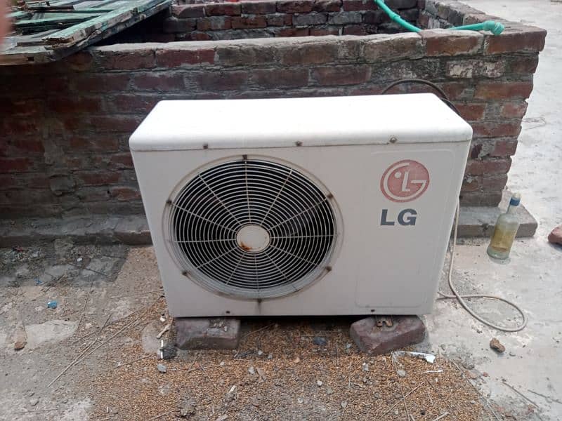 L. G non inverter AC 1.5 ton Gray colour 3