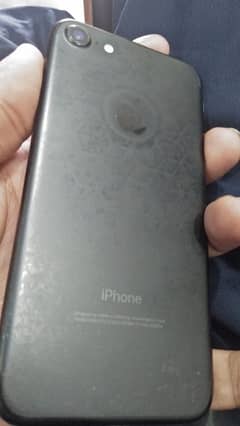 iphone 7 non pta(only jazz sim active) black matt. . exchange possible.