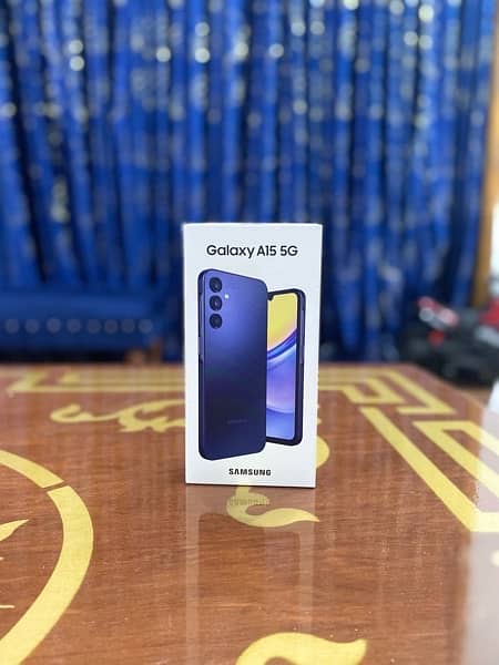 Galaxy A15 5G  {Blue Black} (NON PTA) 1