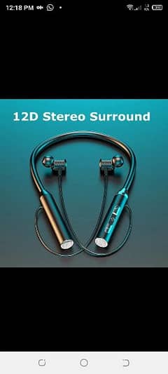 12d stereo sorround handfree best quailty