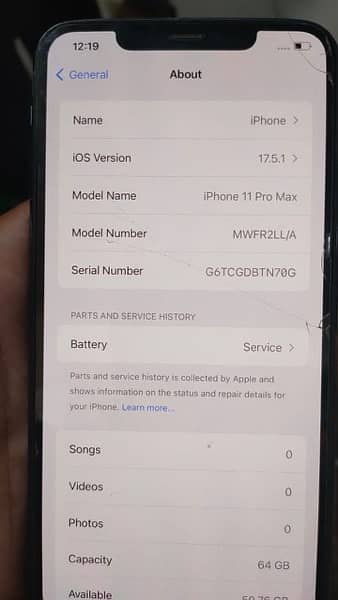 iphone 11pro max 64gb 3