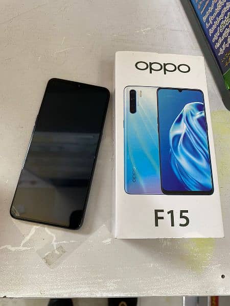 OPPO F15|8/256|PTA APPROVED| WITH BOX ONLY 1