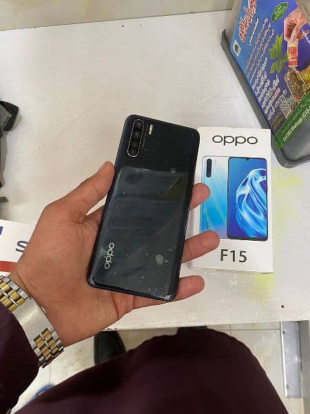 OPPO F15|8/256|PTA APPROVED| WITH BOX ONLY 4