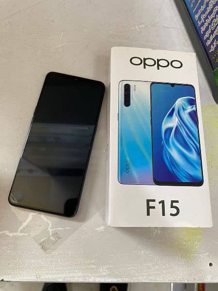 OPPO F15|8/256|PTA APPROVED| WITH BOX ONLY 5