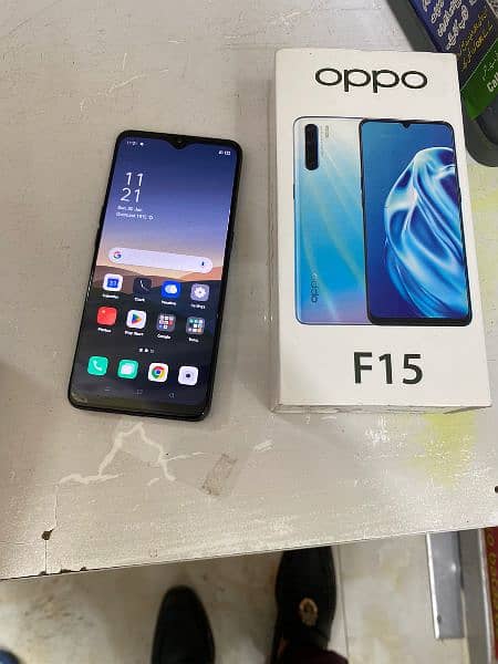 OPPO F15|8/256|PTA APPROVED| WITH BOX ONLY 6