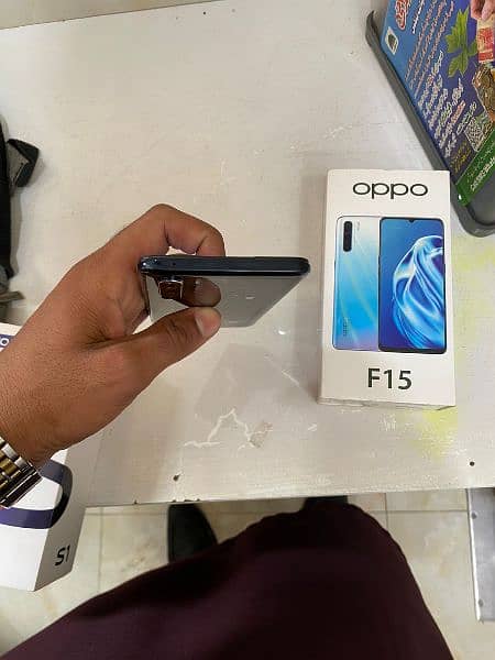 OPPO F15|8/256|PTA APPROVED| WITH BOX ONLY 8