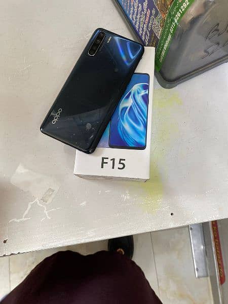 OPPO F15|8/256|PTA APPROVED| WITH BOX ONLY 9