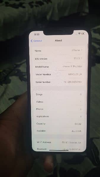 iphone 11 pro max 03097754596 64gb factory non pta total k no fault 2