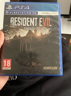 Resident evil 7 ps4 game