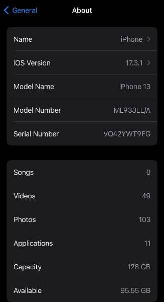 iPhone 13 128 100 health 6