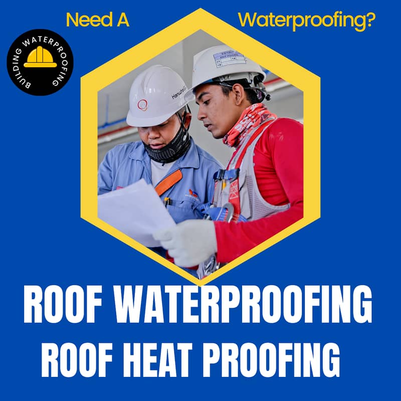 Waterproofing Services. Roof Heat Proofing , Bathroom Leakage 8