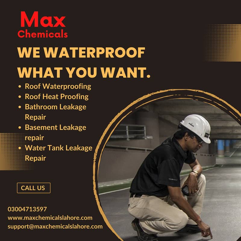 Waterproofing Services. Roof Heat Proofing , Bathroom Leakage 9