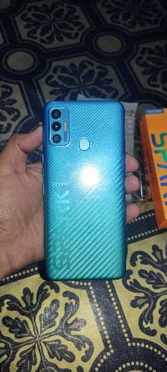 tecno spark 7t 10/10 condition 4/64 pta approved with only box