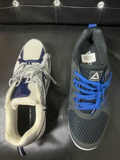 Reebok and padded new shoes for casual and sports use