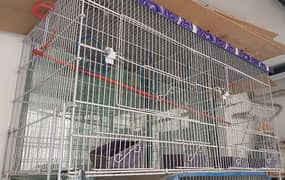 New unused cage for birds and parrots
