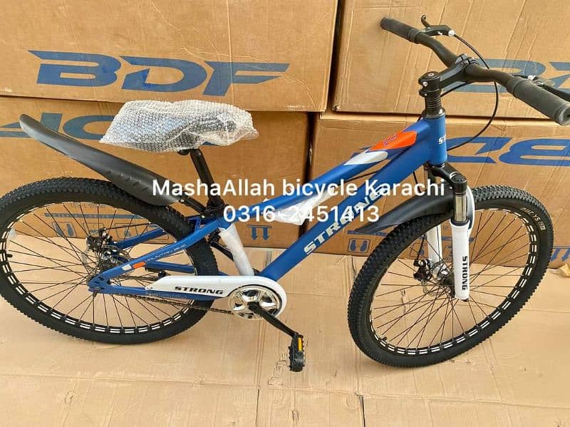 new MTB Strong Bicycle Without Gear imported box pack bicycle new 2024 3