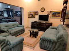 10 Marla Fully Furnished House Available For Short Stay!! Daily Rent 25K.